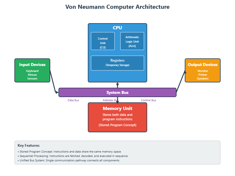 Von Neumann Architecture Diagram